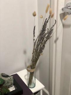 Dried flowers with Vase
