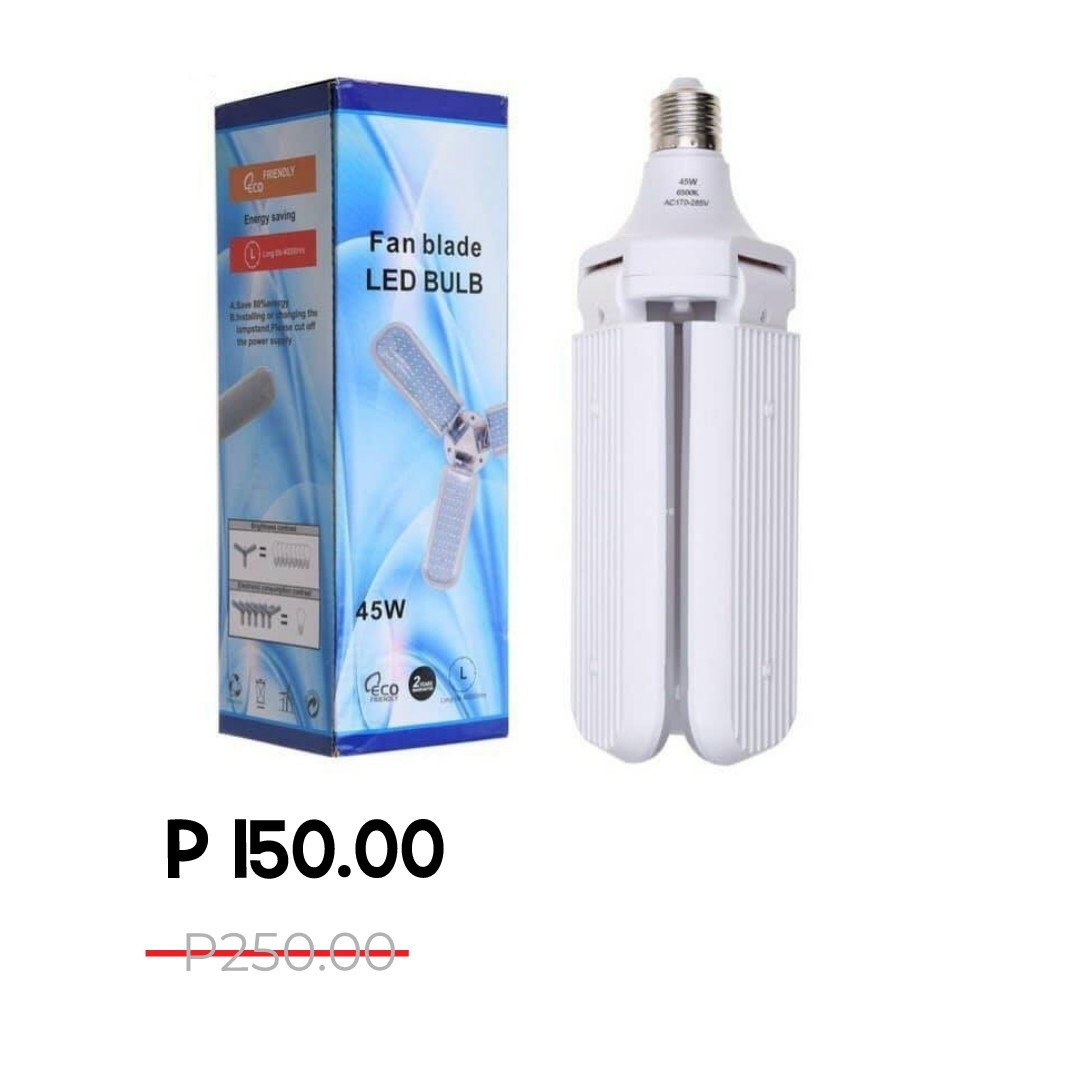 fan blade led bulb 45w