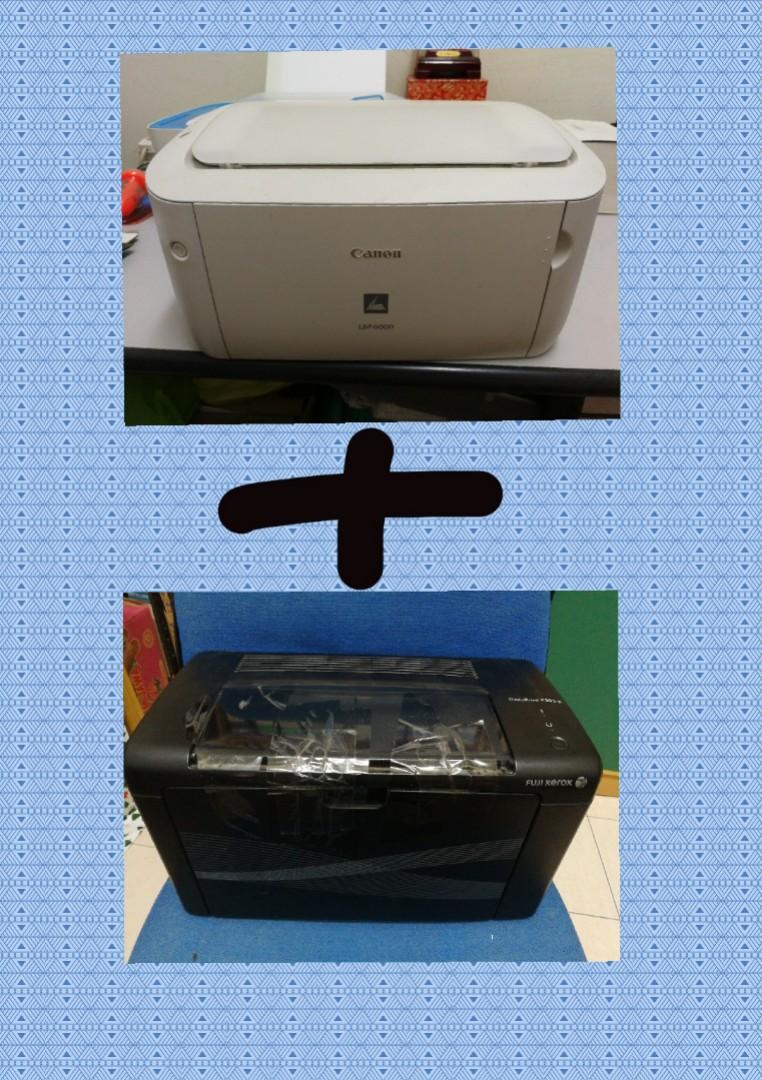 Faulty Cod Deals Canon Lbp6000 And Fuji Xerox P205b Electronics Others On Carousell