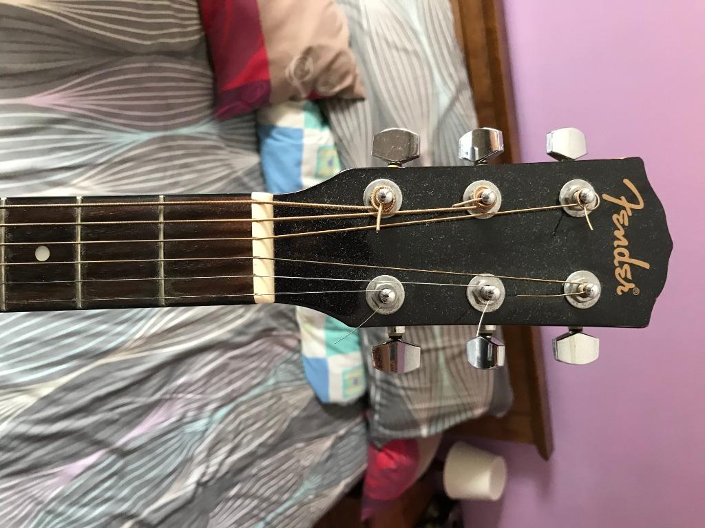 Fender Acoustic Guitar Fa 100 Entry Level Music Media Music Instruments On Carousell