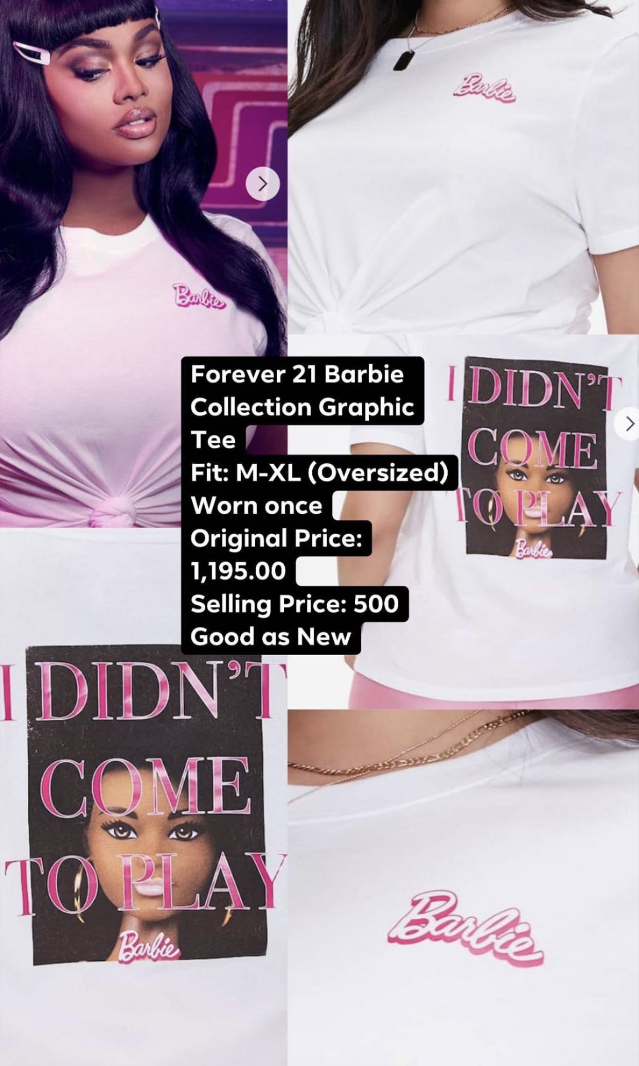 barbie shirt forever 21