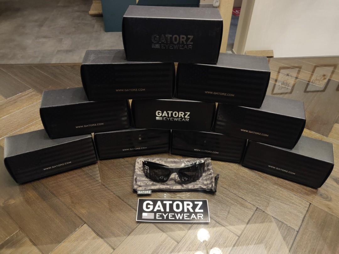 Gatorz Magnum 2.0 Asian fit Smoked polarized lens High Impact Military Grade sunglasses