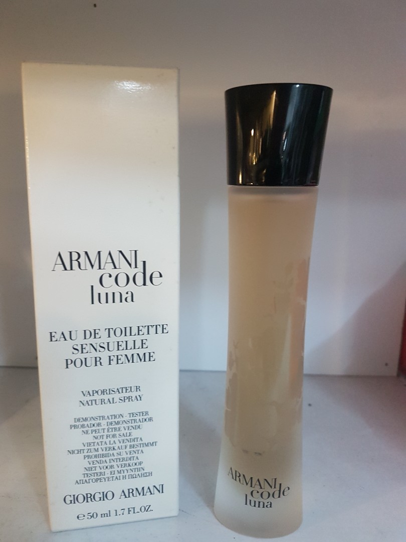 Giorgio Armani Code Luna Sensulle Pour Femme EDT 50ml Tester Beauty Personal Care Fragrance Deodorants on Carousell