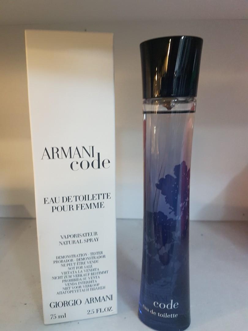 giorgio armani code pour femme eau de parfum spray 75ml