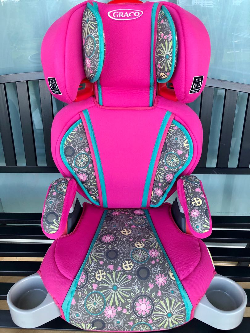 Graco pink outlet booster seat