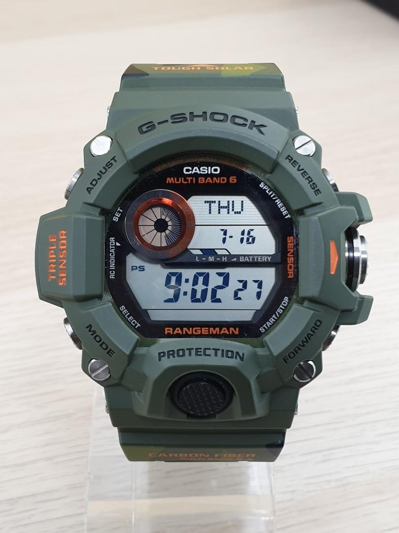 G Shock Rangeman Camo GW 9400CMJ 3JR Men s Fashion Watches