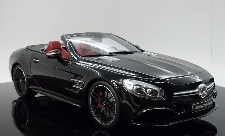 Gt Spirit Mercedes Benz Sl 63 Amg Obsidian Black 1 18 Gt117 玩具 遊戲類 玩具 Carousell