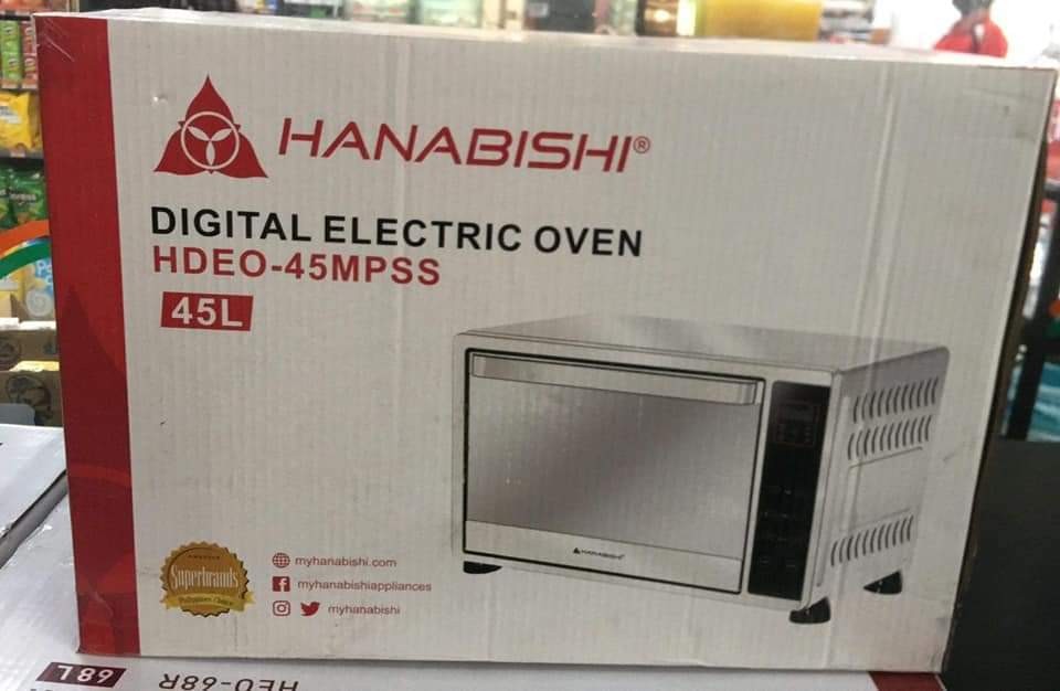 Hanabishi digital outlet electric oven