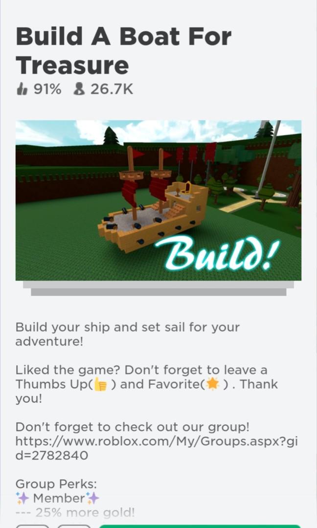 Helping You Upgrade On Build A Boat Toys Games Video Gaming Video Games On Carousell - ship it how to build boats roblox gaming adventures