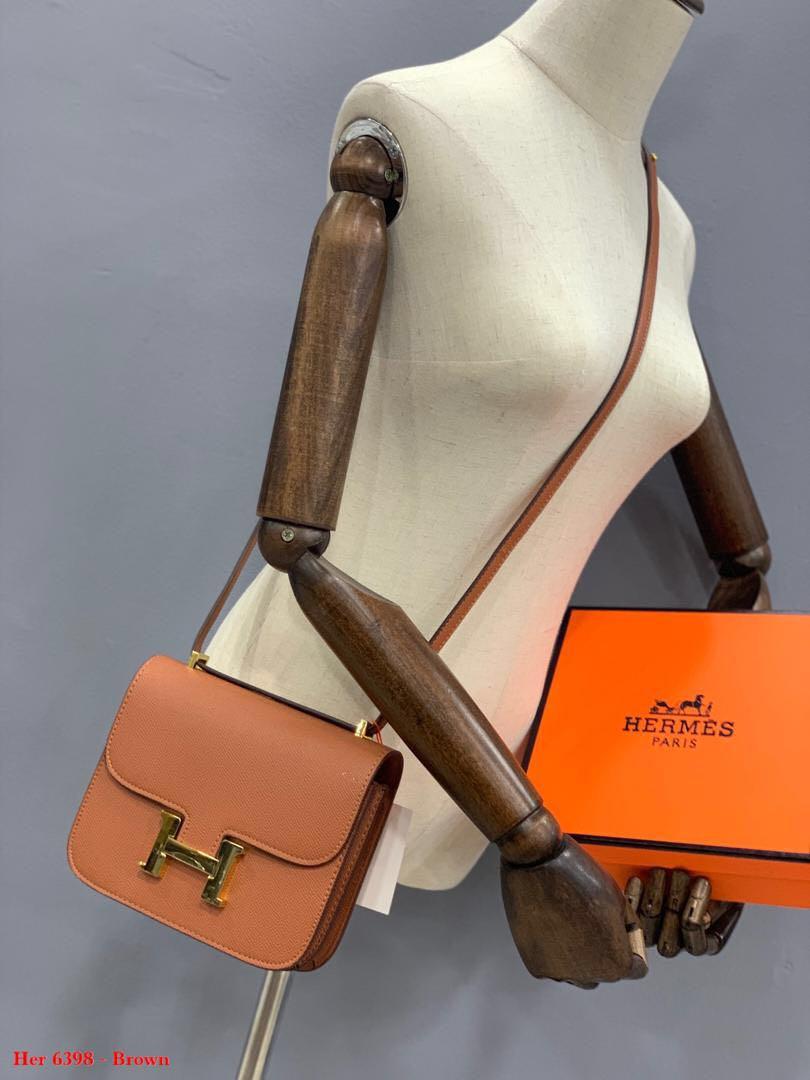 Hermes sling bag with box, Luxury, Bags & Wallets on Carousell