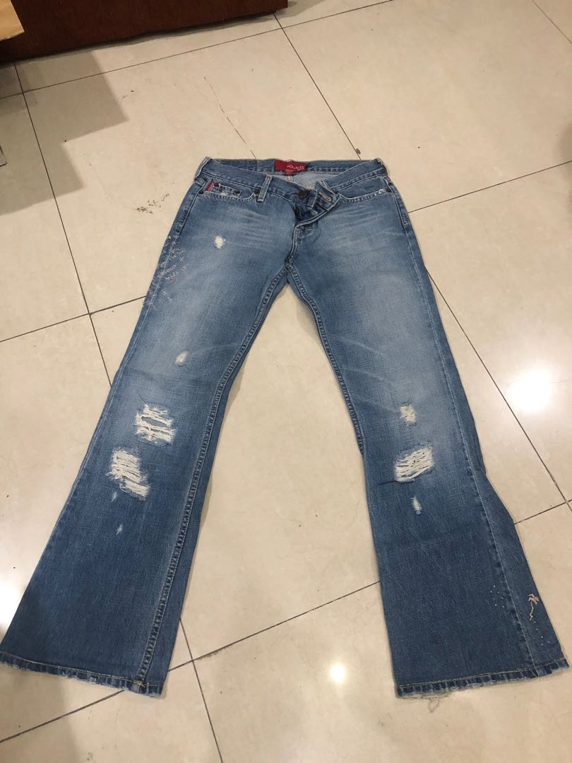 hollister flare jeans
