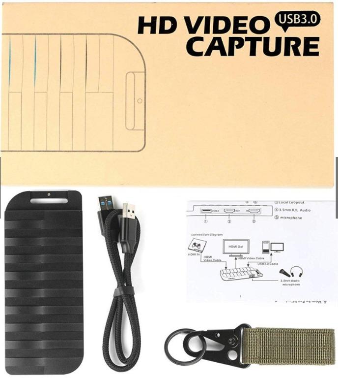 Hsv323 Mirabox Capture Card 4k 30fps Hd 1080p 60fps Usb3 0 Hdmi Game Video Capture Card