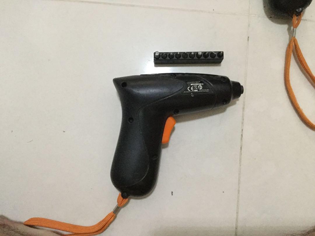 Ikea FIXA 3.6V cordless screwdriver set, Furniture & Home Living, Home