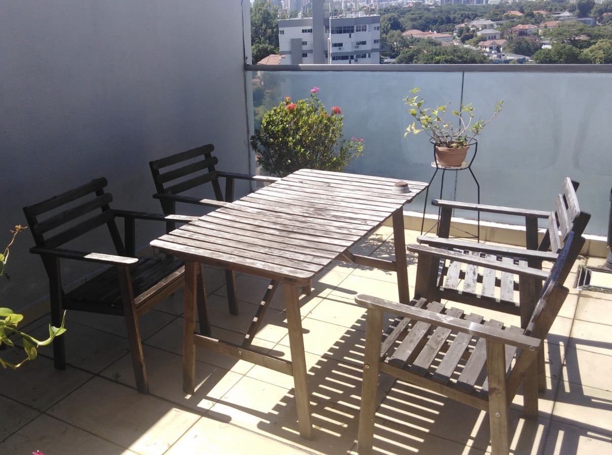 Ikea Outside Table And 4 Chairs Furniture Tables Chairs On Carousell