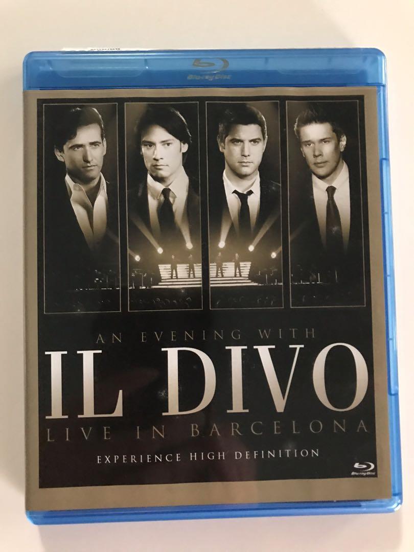 Il Divo Live In Barcelona Blu Ray Music Media Cds Dvds Other Media On Carousell