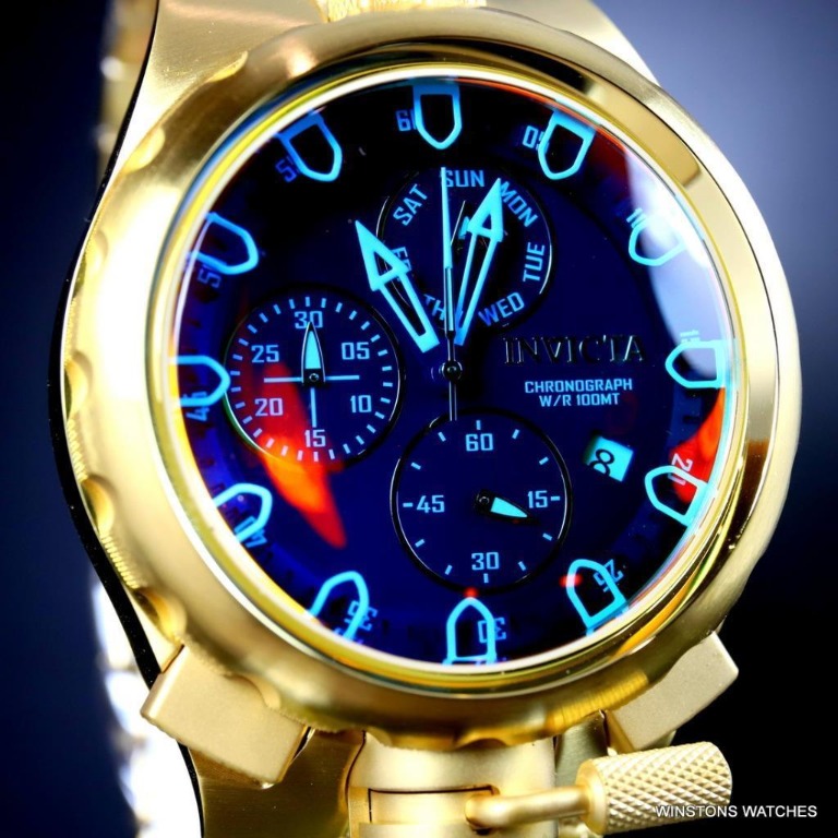 Invicta tinted crystal on sale