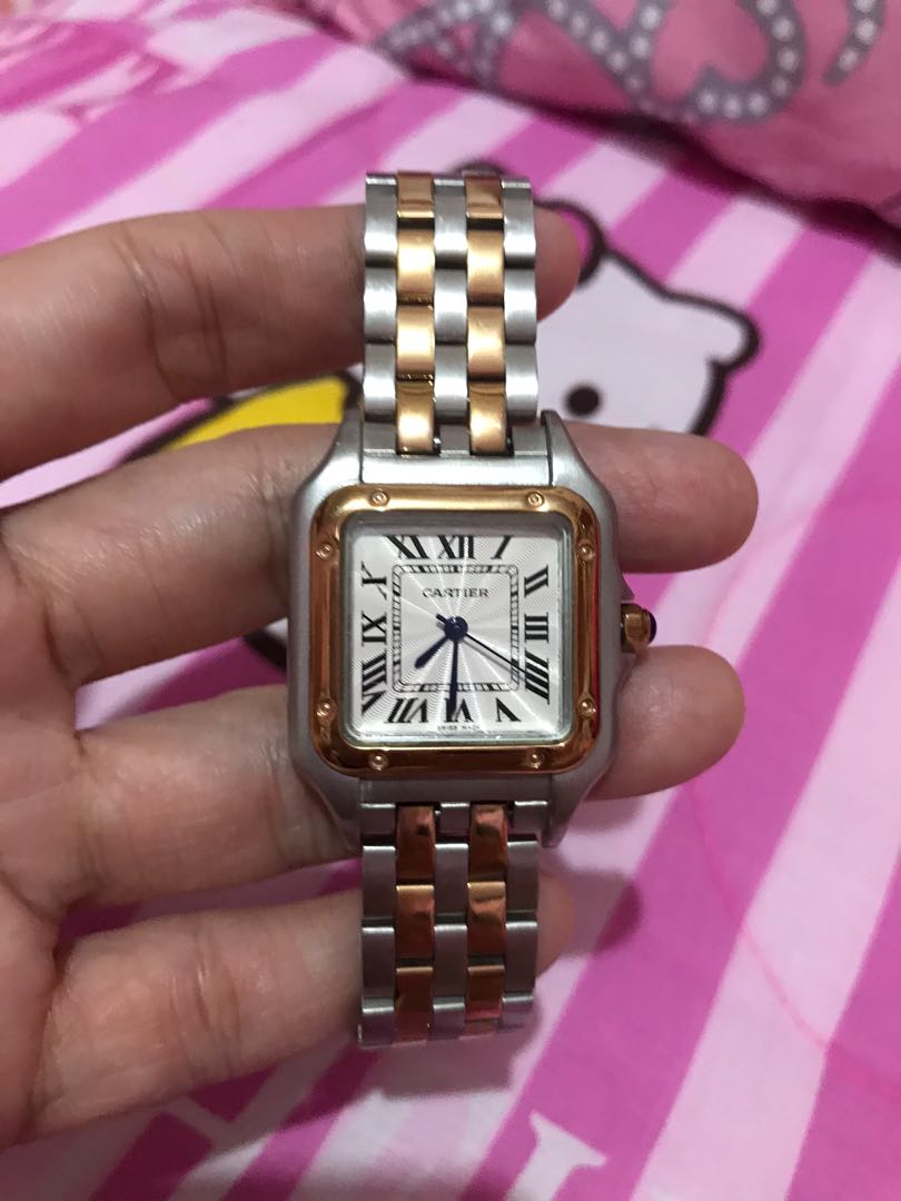 Jam tangan wanita Cartier Fesyen Wanita Jam Tangan di Carousell