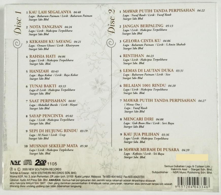 Jamilul Hayat Klasik Hitz 20 Lagu Lagu Nostalgia Terbaik 2cd Digitally Remastered Music Media Cd S Dvd S Other Media On Carousell