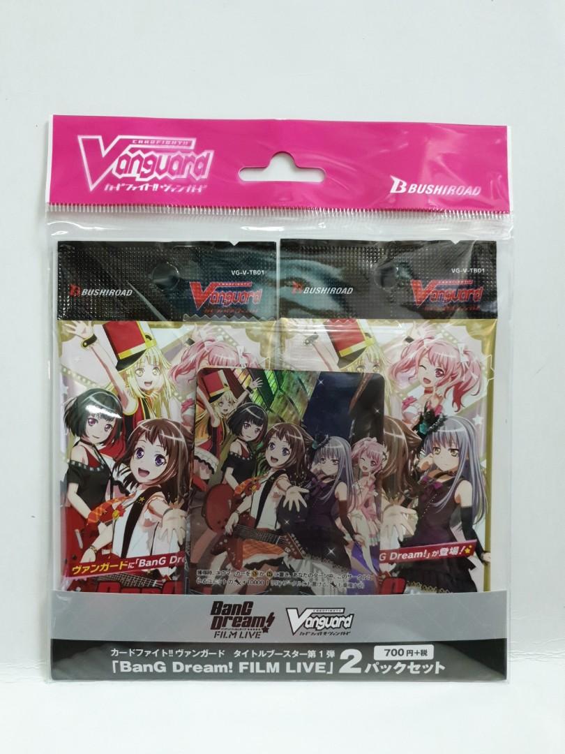 Japanese Vanguard Bang Dream Film Live 2 Pack Set Toys Games Board Games Cards On Carousell