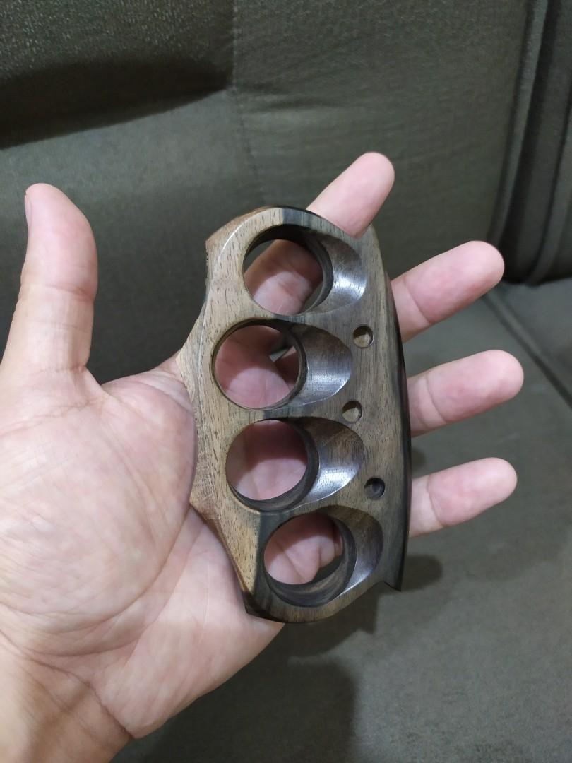 Kamagong wood 4 finger knuckle, Furniture & Home Living, Home