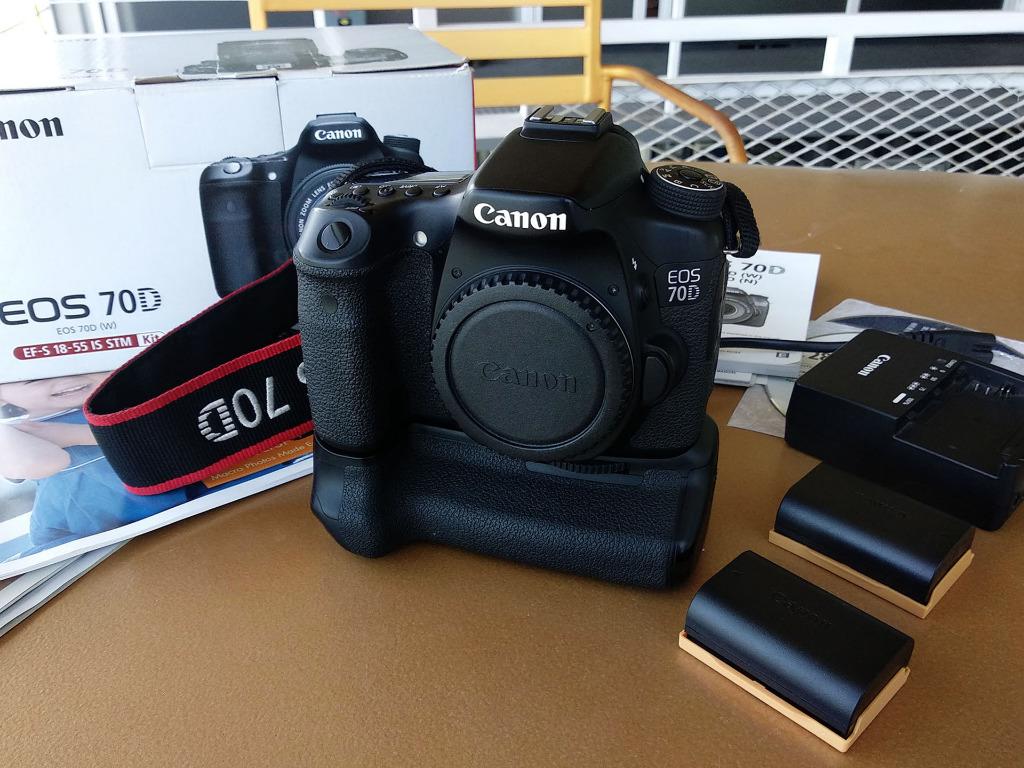 kamera vlogging juara canon eos 70d touchscreen wifi bo mulus terawat