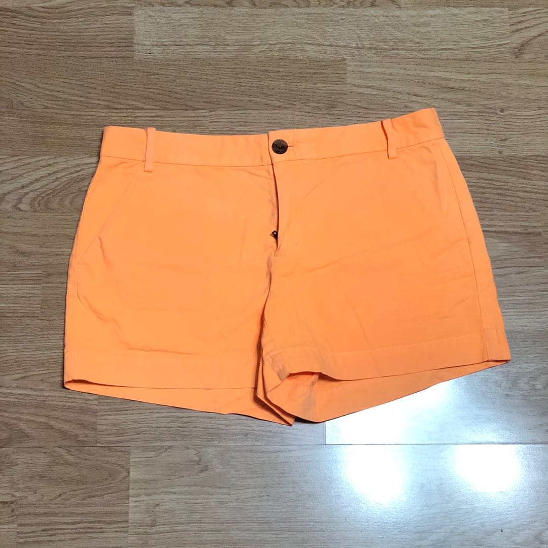 Khakis by Gap Orange Sunkissed Shorts Women s Fashion Bottoms Shorts on Carousell