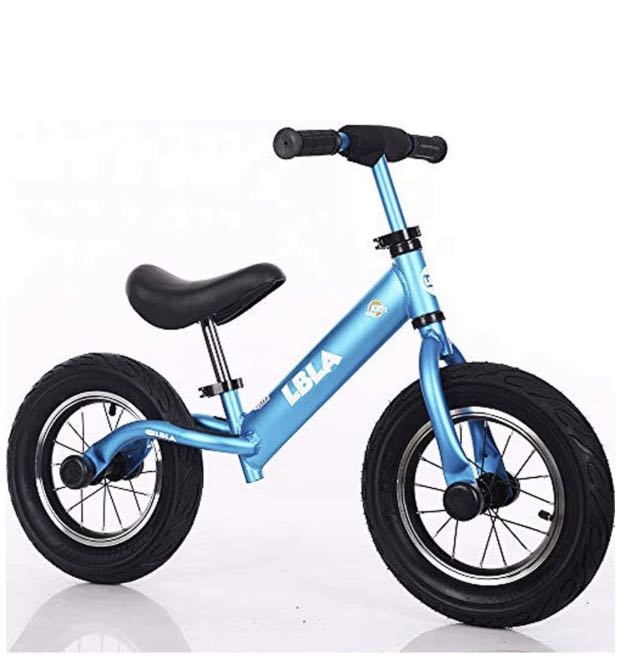 Kids Balance Bike, No Pedal Toddler Bike with Carbon Steel Frame