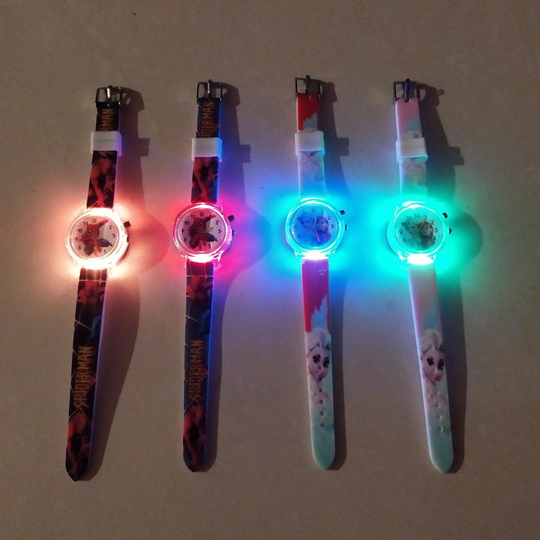 Frozen light up best sale watch