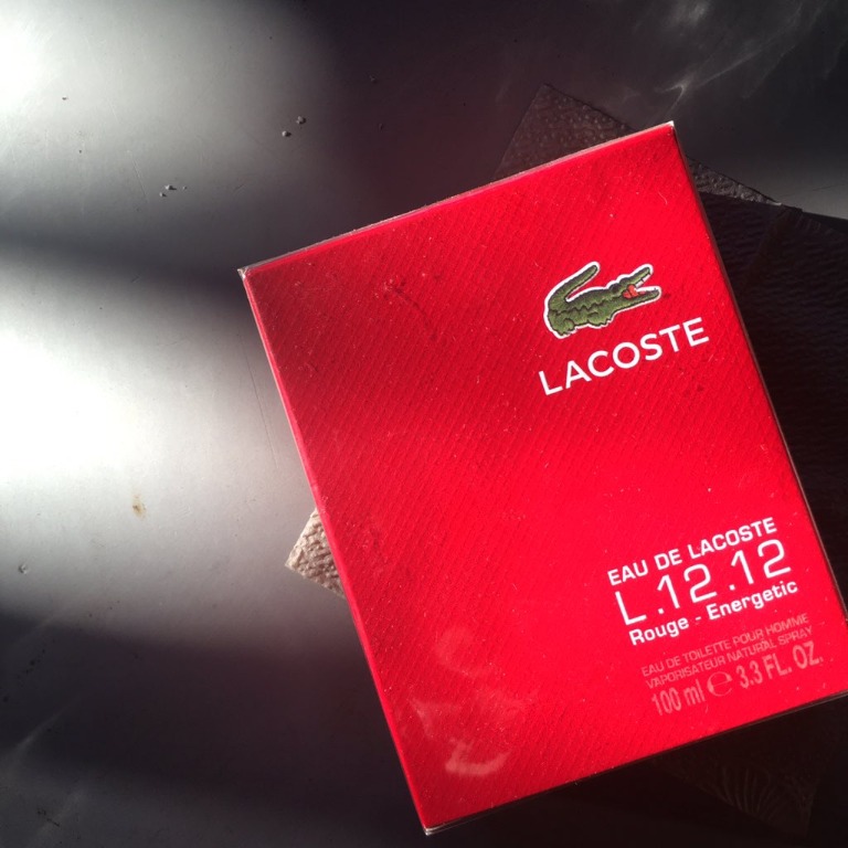 Eau de lacoste rouge clearance