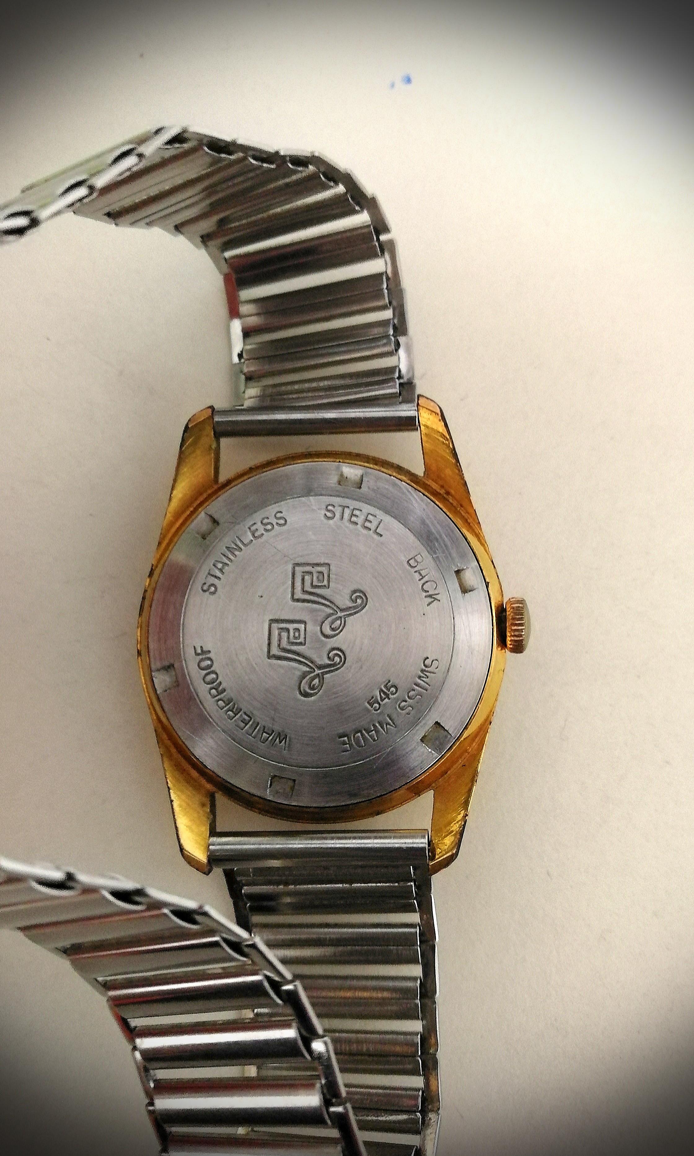 LAREX Luxury vintage swiss made watch mechanical hand winding 21 jewels