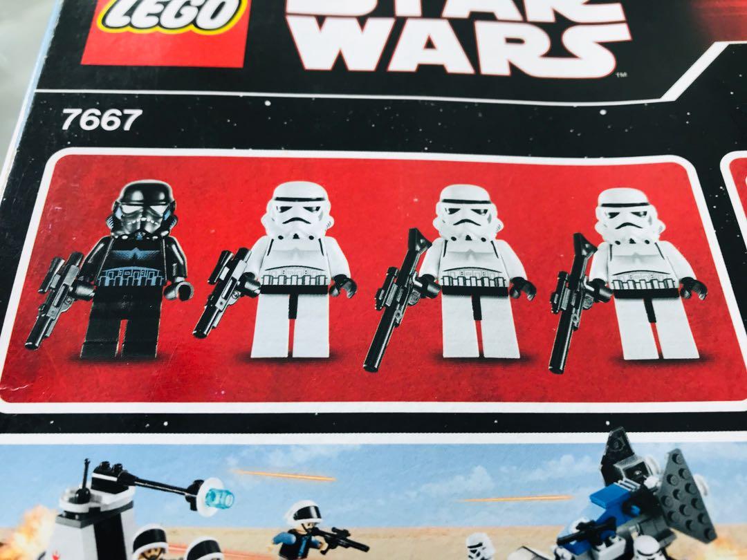 Lego Star Wars X-Wing 6212 / 7662/ 7250 3件一齊出售, 興趣及遊戲 