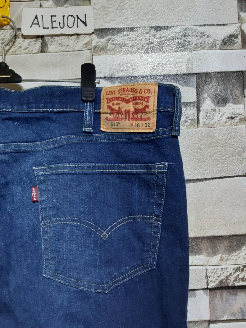 LEVI'S 511 SLIM/STRETCH FIT PANTS, Men's Fashion, Bottoms, Chinos on  Carousell