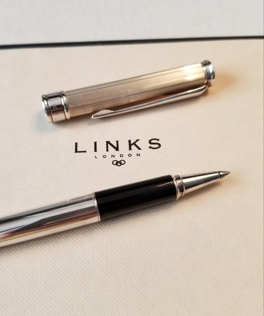 Links Of London Sterling Silver Ballpoint Pen Books Stationery Stationery On Carousell