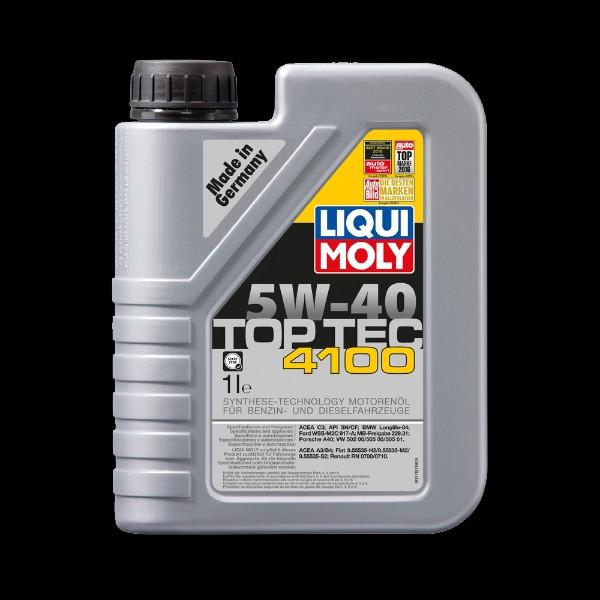 Liqui Moly Top Tec 4100 5w40 Car Accessories Accessories On Carousell