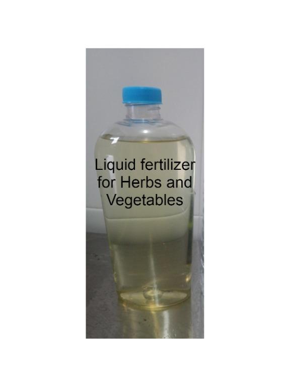 Liquid Fertiliser Herbs Or Vegetables Slow Growth Hydroponics