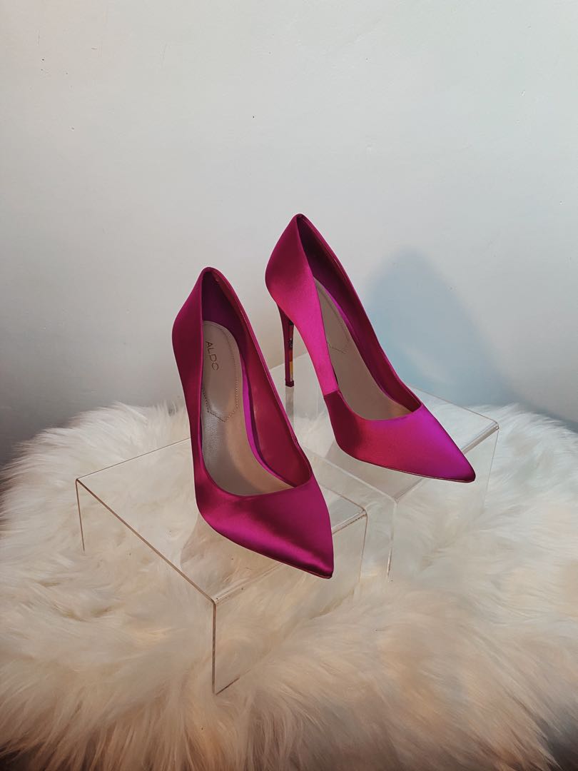 Magenta Stilettos Pumps Heels Aldo Women s Fashion