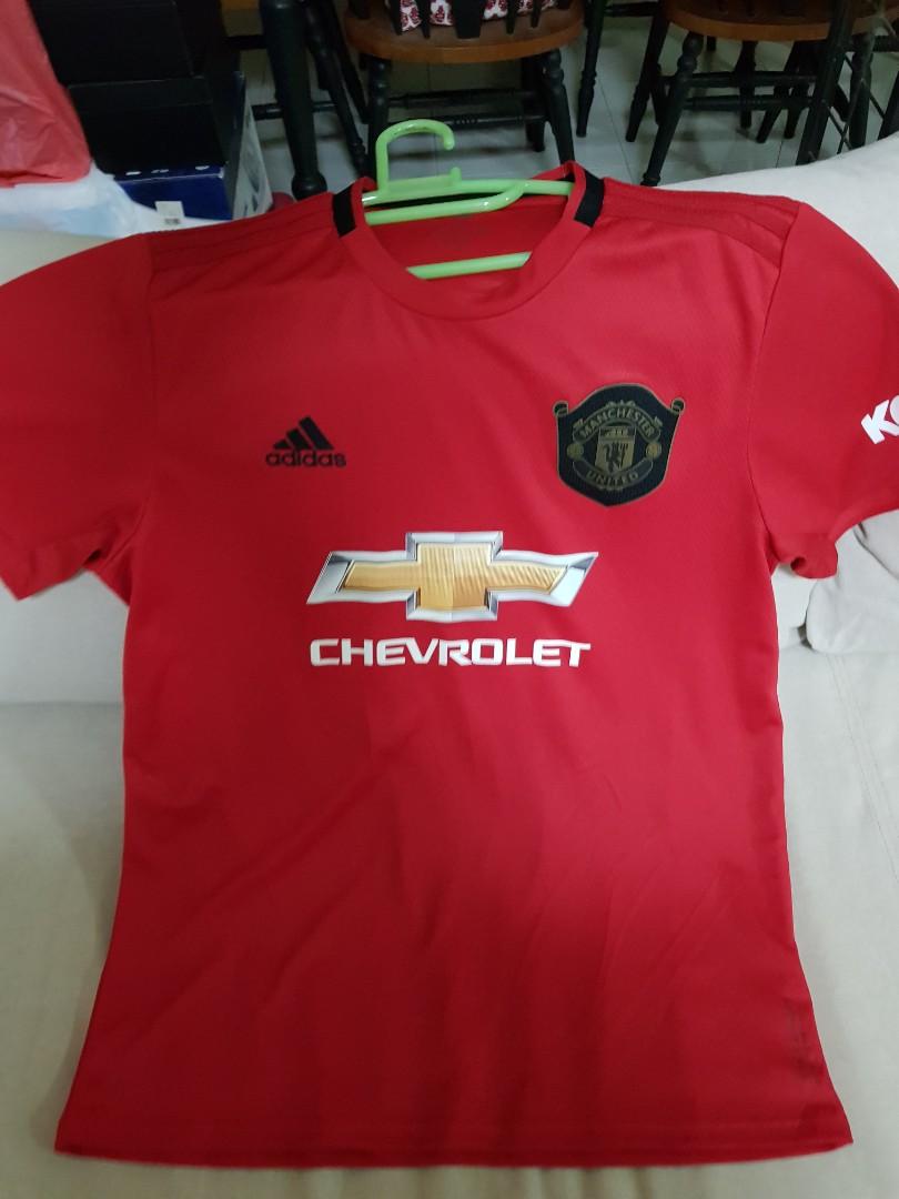 Manchester United Jersey 19 20 Season 100 Original Sports Sports Apparel On Carousell