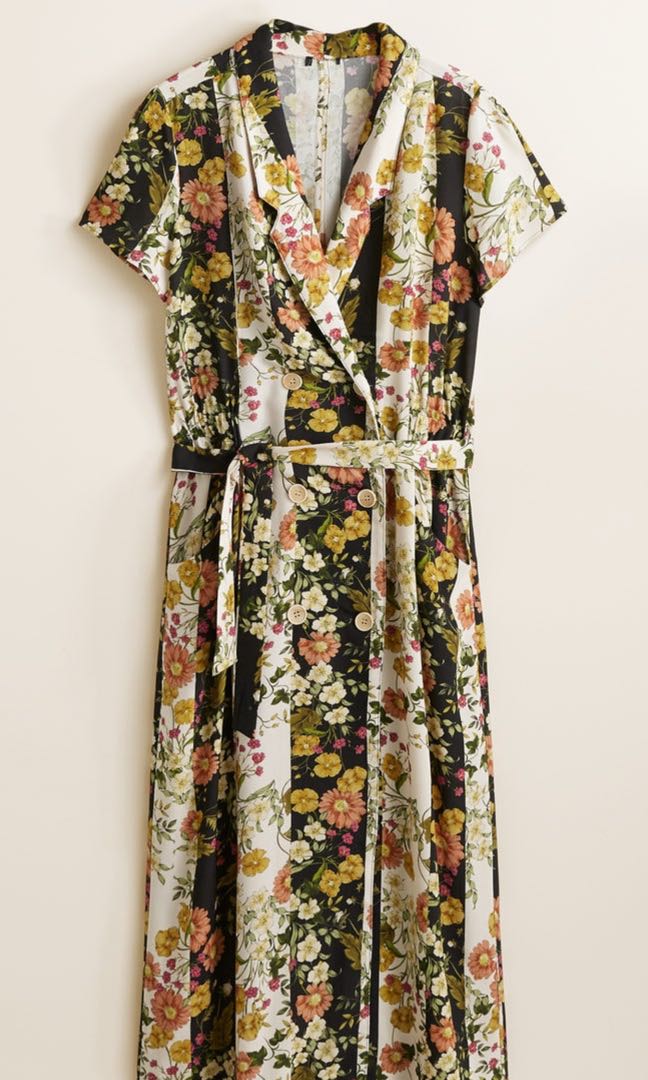 Mango vintage dress clearance
