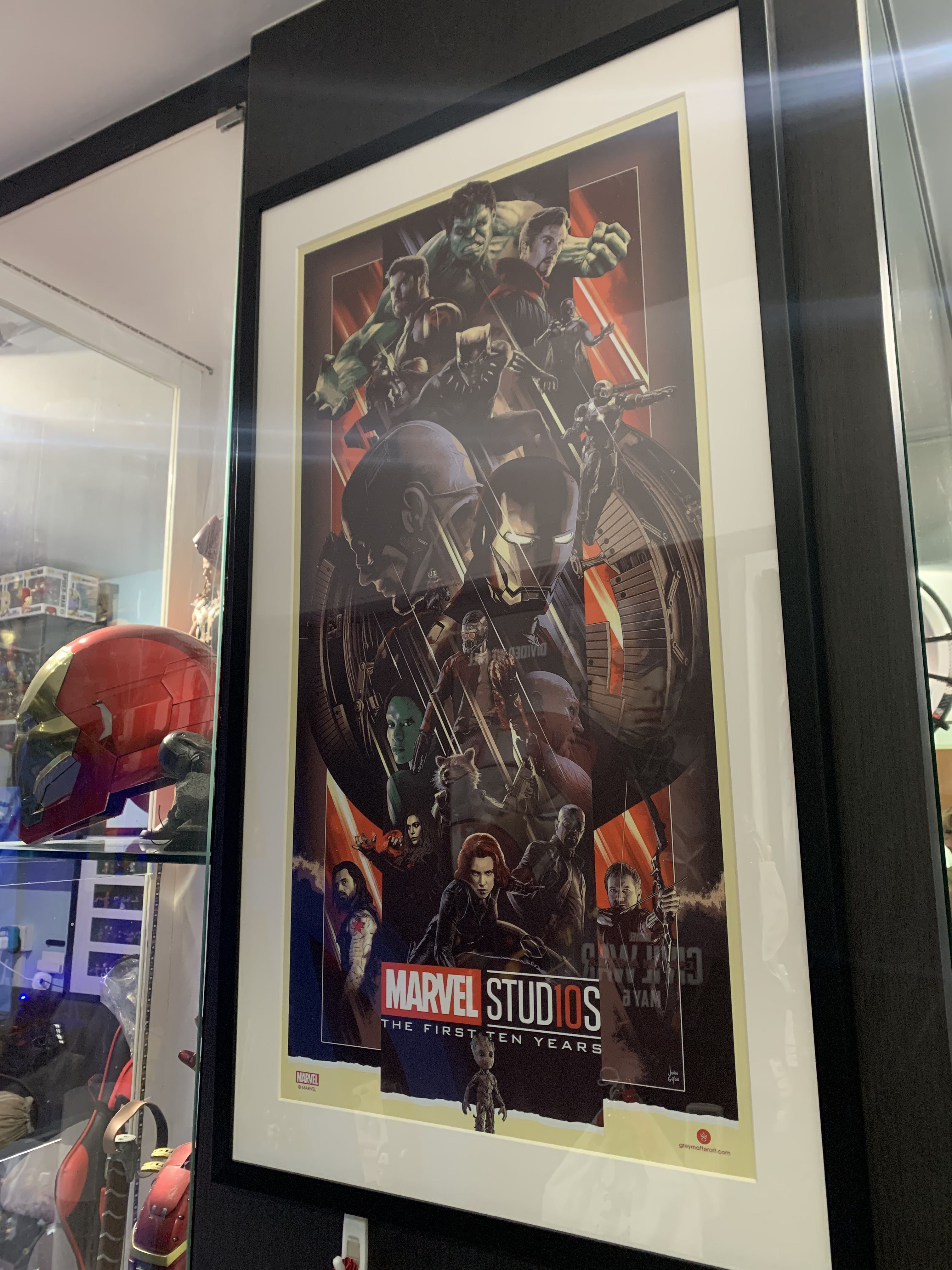 Marvel Studio First 10 Years Photo Frame Hobbies Toys Toys Games On Carousell