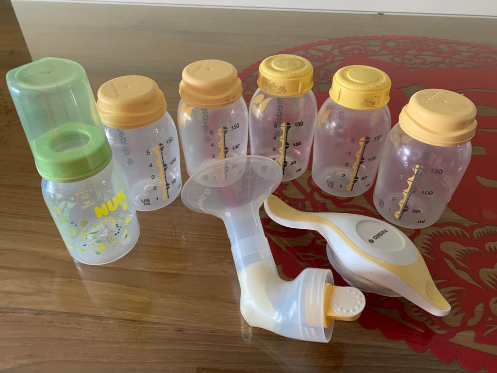 Medela Manual Breast Pump Babies Kids Nursing Feeding On