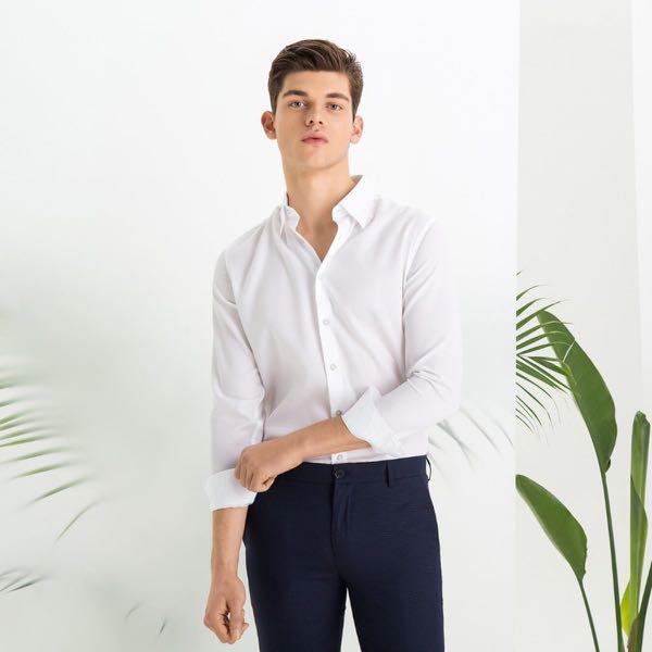 m&s mens white t shirts