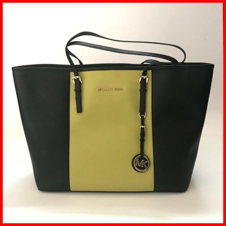 Michael Kors Jet Set Medium Saffiano Leather Top-Zip Tote Bag, Women's  Fashion, Bags & Wallets, Tote Bags on Carousell