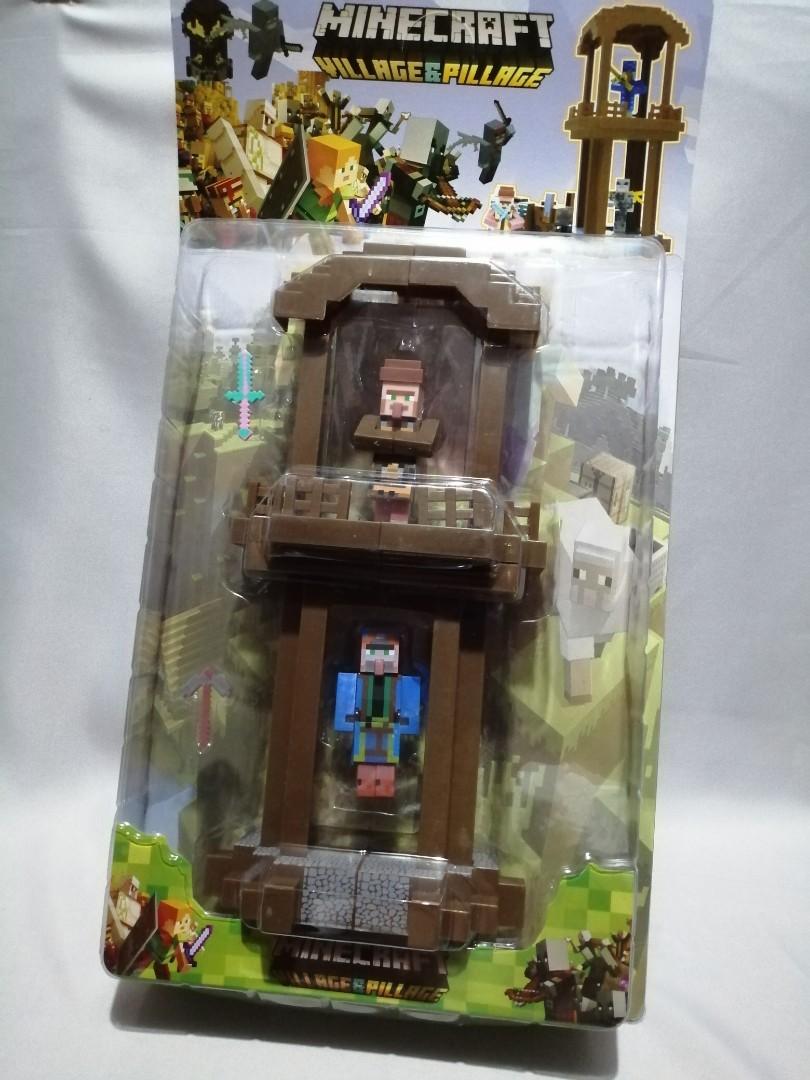 Minecraft Village And Pillage Tower Toys Carded Hobbies Toys Toys Games On Carousell