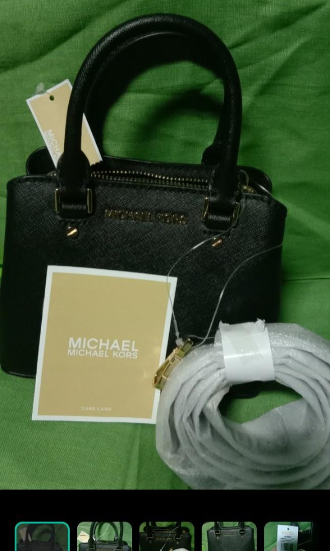 Mk mini savanna sling, Luxury, Bags & Wallets on Carousell