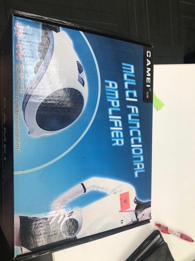 Multi functional amplifier (Category: Other Audio Equipment) located in Singapore. Submitted by jamesv9 (Listing ID 1021089091, Image 1). Description: U.P $39.90 Now selling at 19.90 interested buyer can text to find out more about this item can nego .