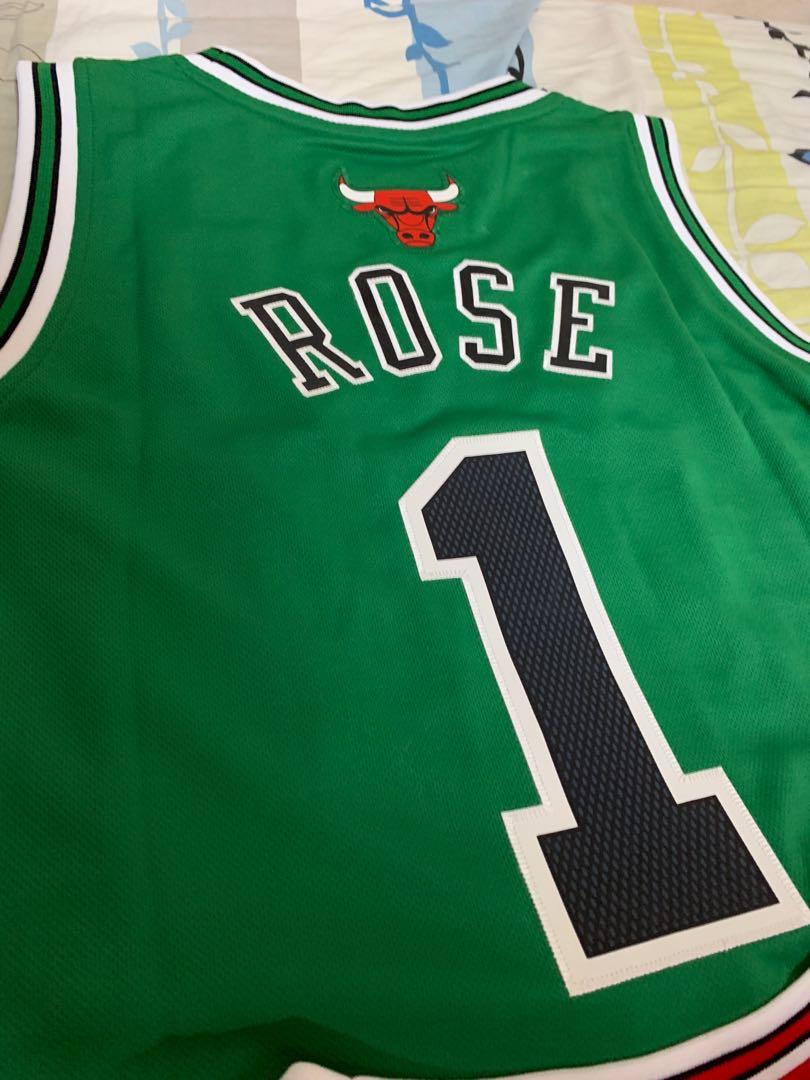 Derrick rose st patrick's day jersey shop