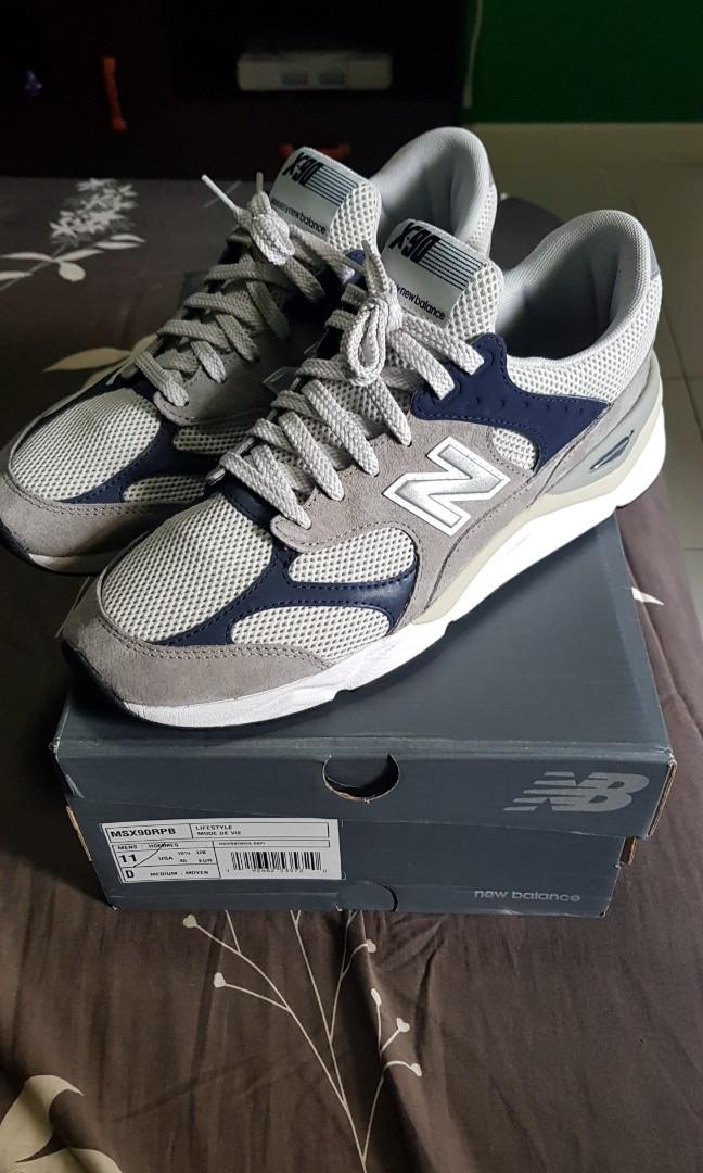 new balance x 90 triple black