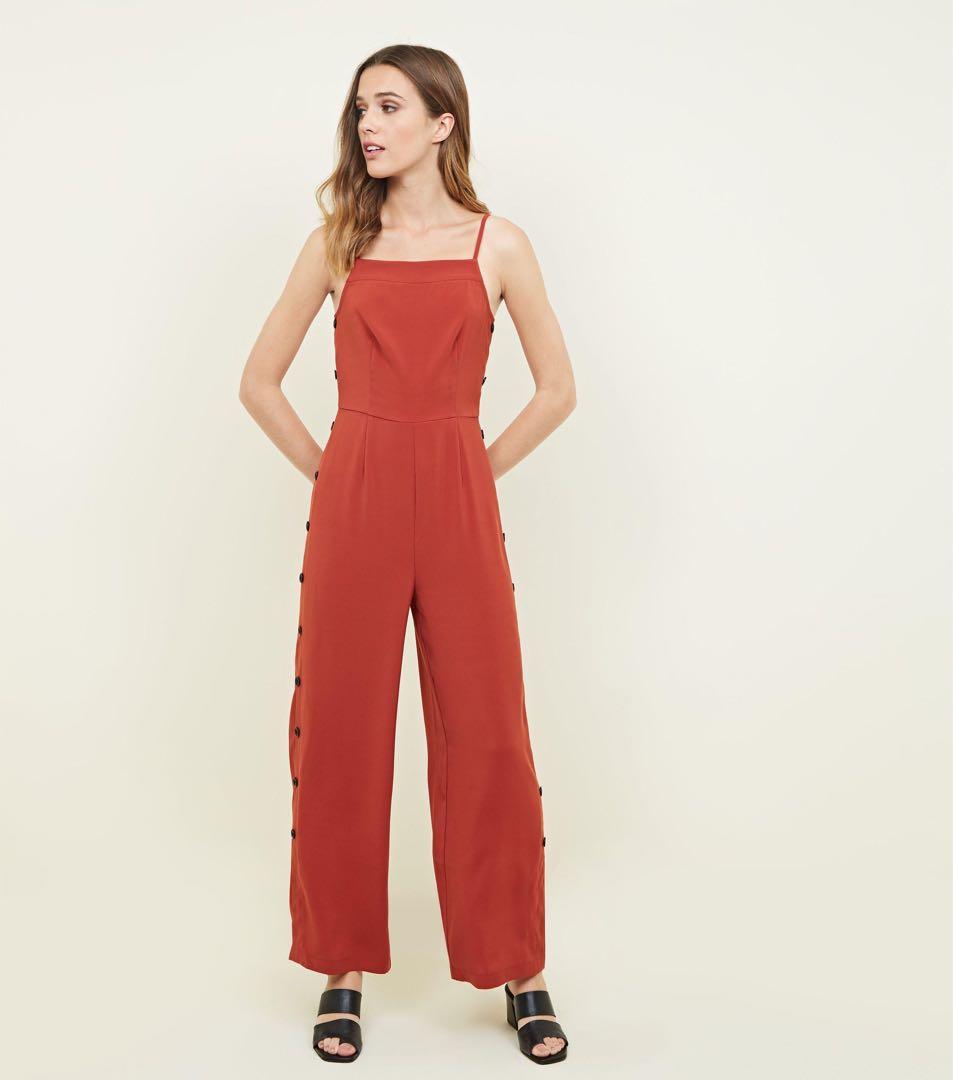 New look rust jumpsuit store