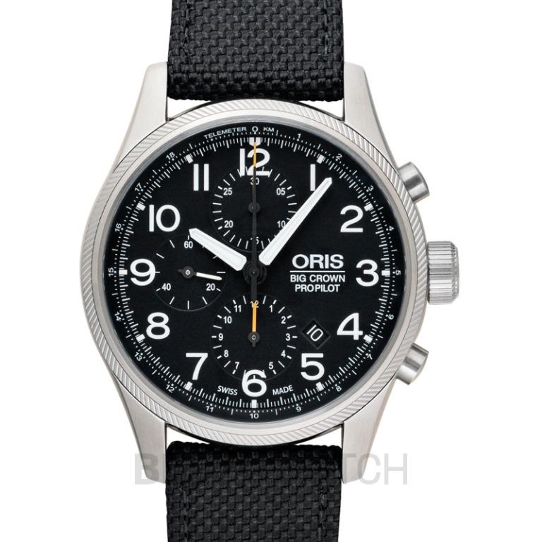 07 5 22 15FC Oris Black Textile Strap, Complete - The Watchmaker
