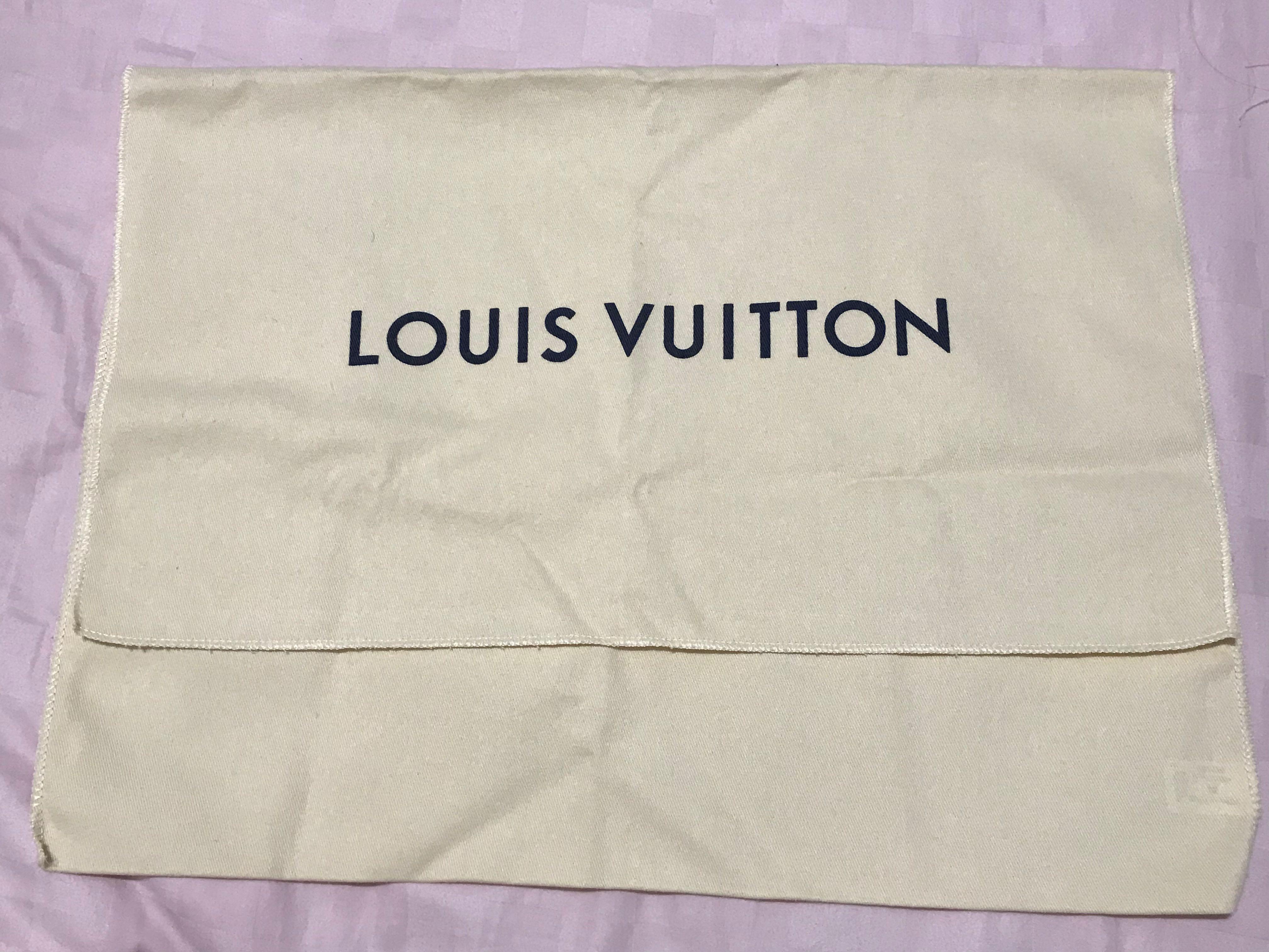 Louis Vuitton Dust Bag 40x22cm, Luxury, Accessories on Carousell